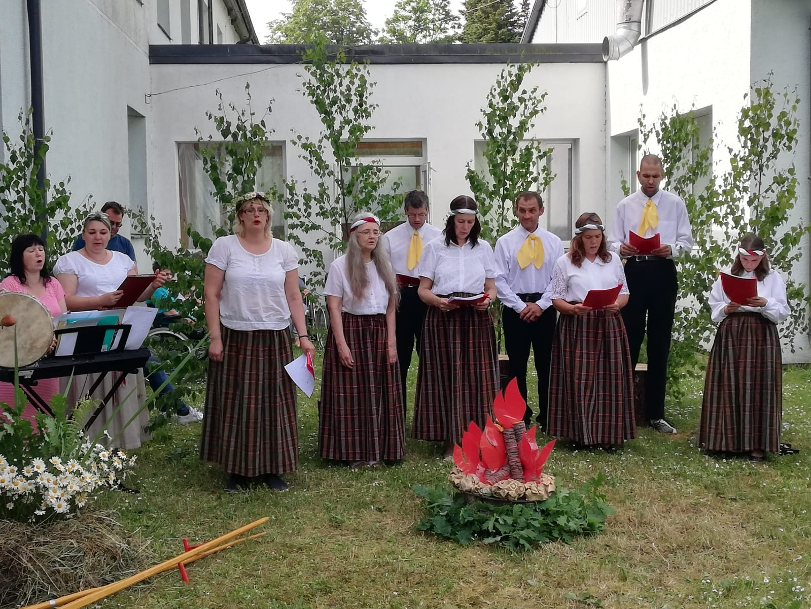 Līgo svētki filiālē Litene