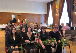 VSAC "Latgale" darbinieki svinīgā pasākumā