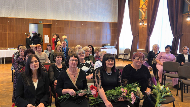 VSAC "Latgale" darbinieki svinīgā pasākumā