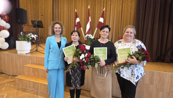 VSAC "Latgale" darbinieki svinīgā pasākumā