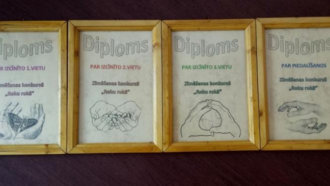 Diplomi un atzinības raksts