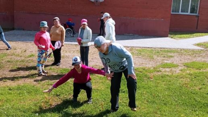 Filiāles "Kalkūni" klienti sporto