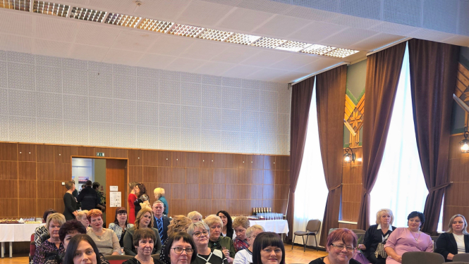 VSAC "Latgale" darbinieki svinīgā pasākumā