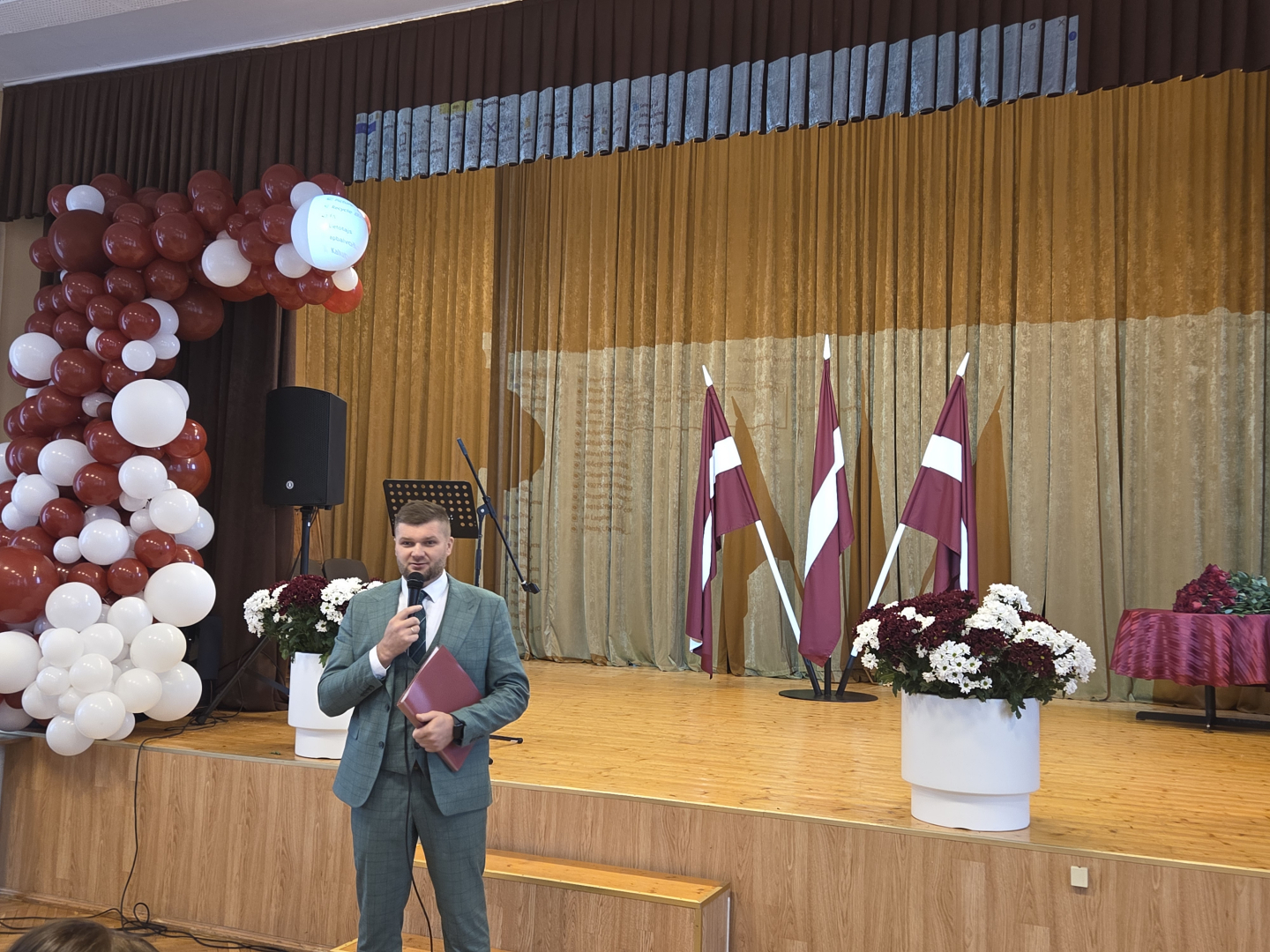 VSAC "Latgale" darbinieki svinīgā pasākumā