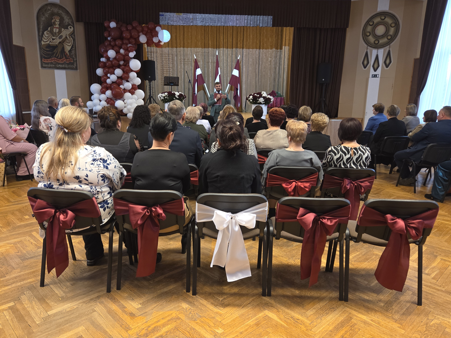 VSAC "Latgale" darbinieki svinīgā pasākumā