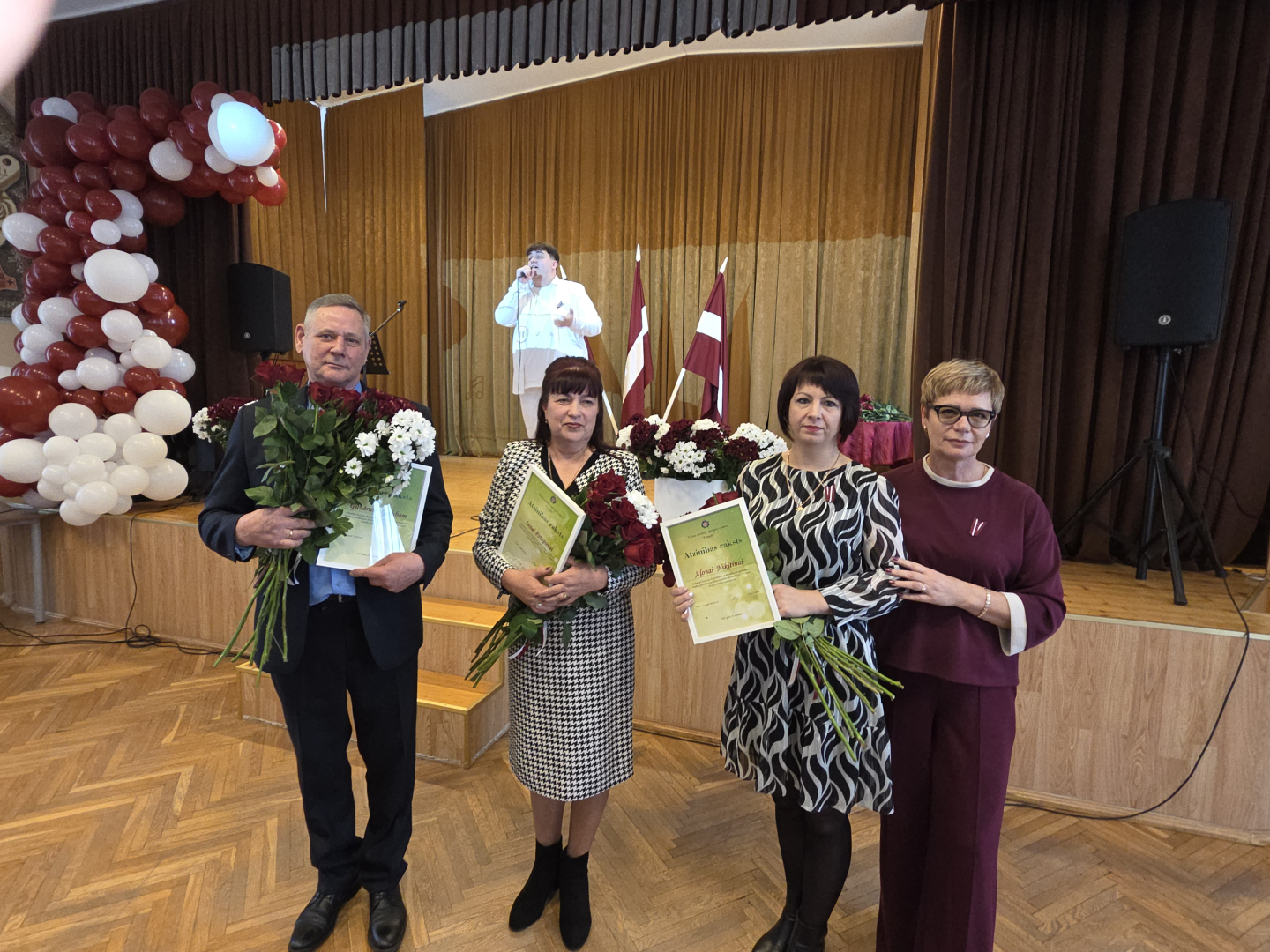 VSAC "Latgale" darbinieki svinīgā pasākumā