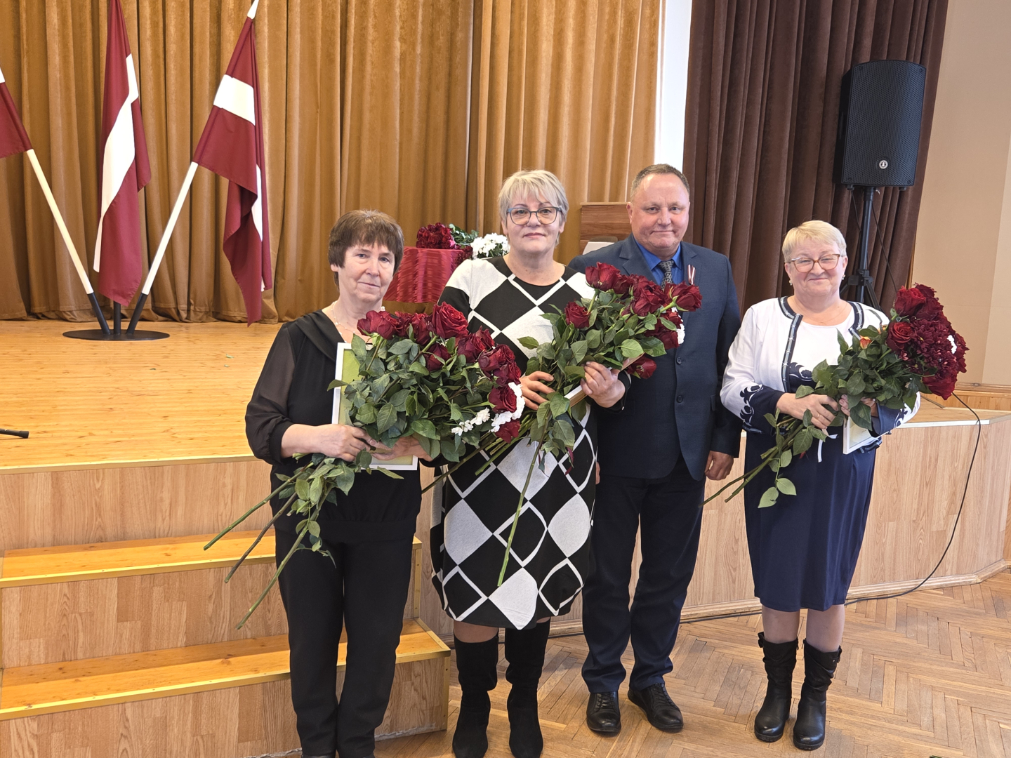 VSAC "Latgale" darbinieki svinīgā pasākumā