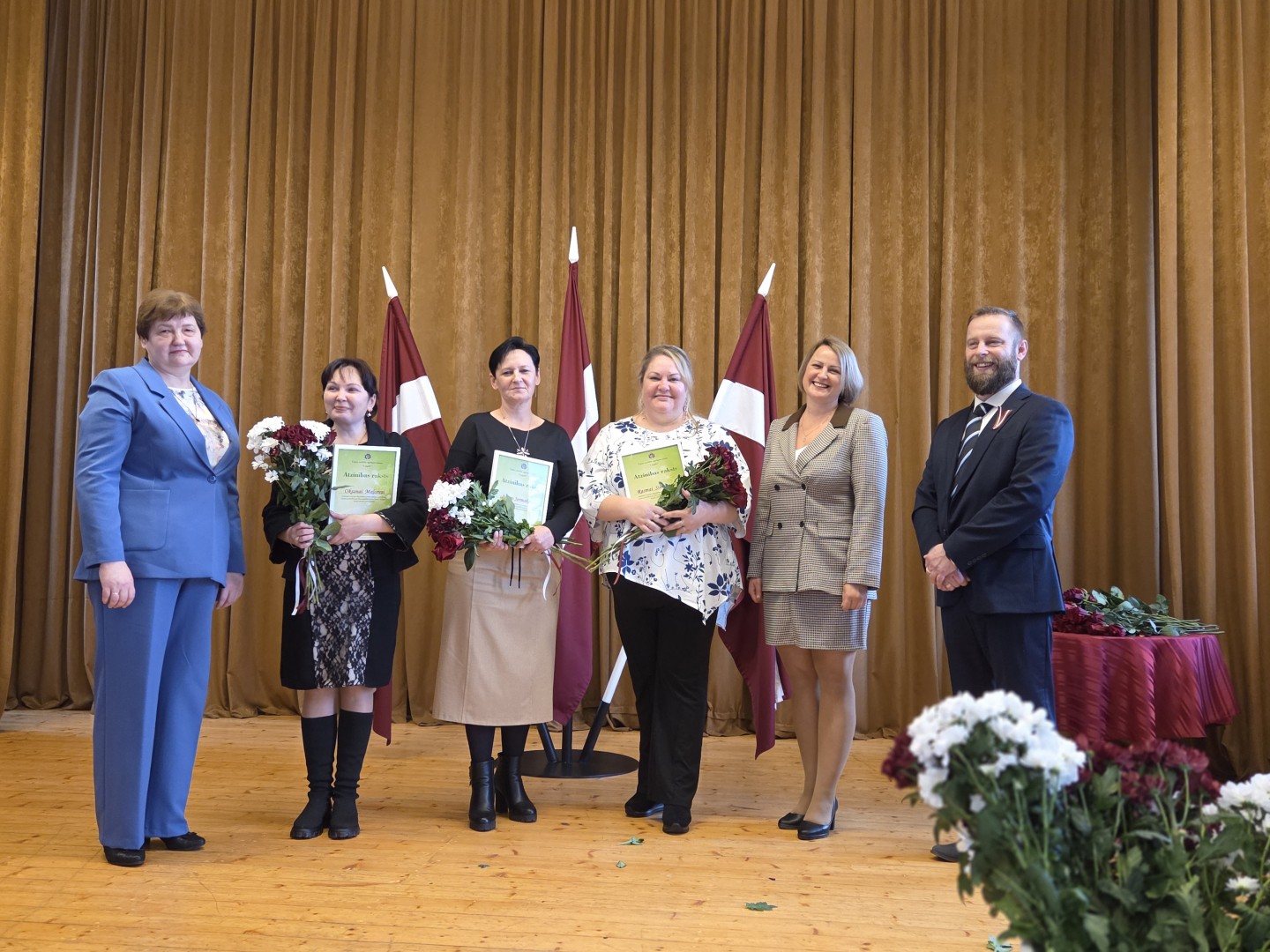 VSAC "Latgale" darbinieki svinīgā pasākumā