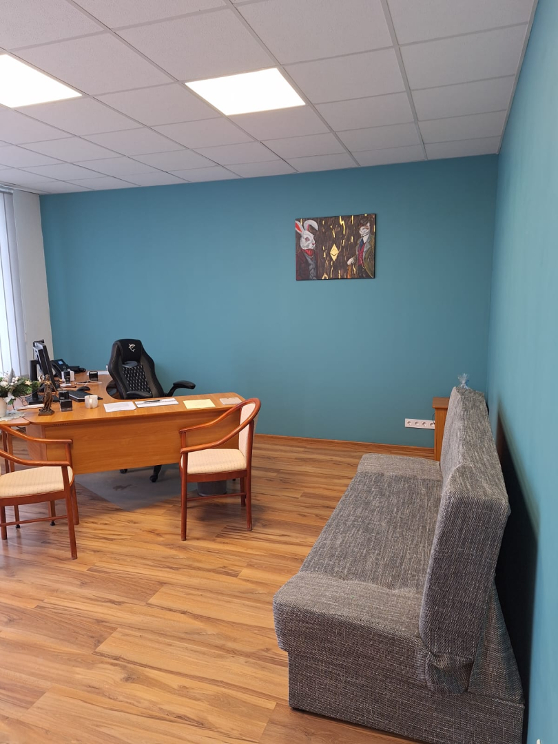 Filiāles telpas pēc veiktiem remontdarbiem