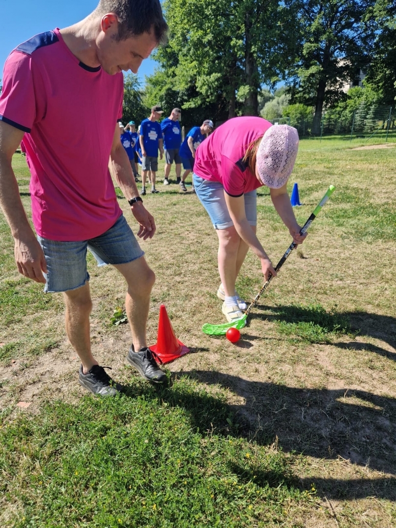Klienti sportiskās aktivitātēs