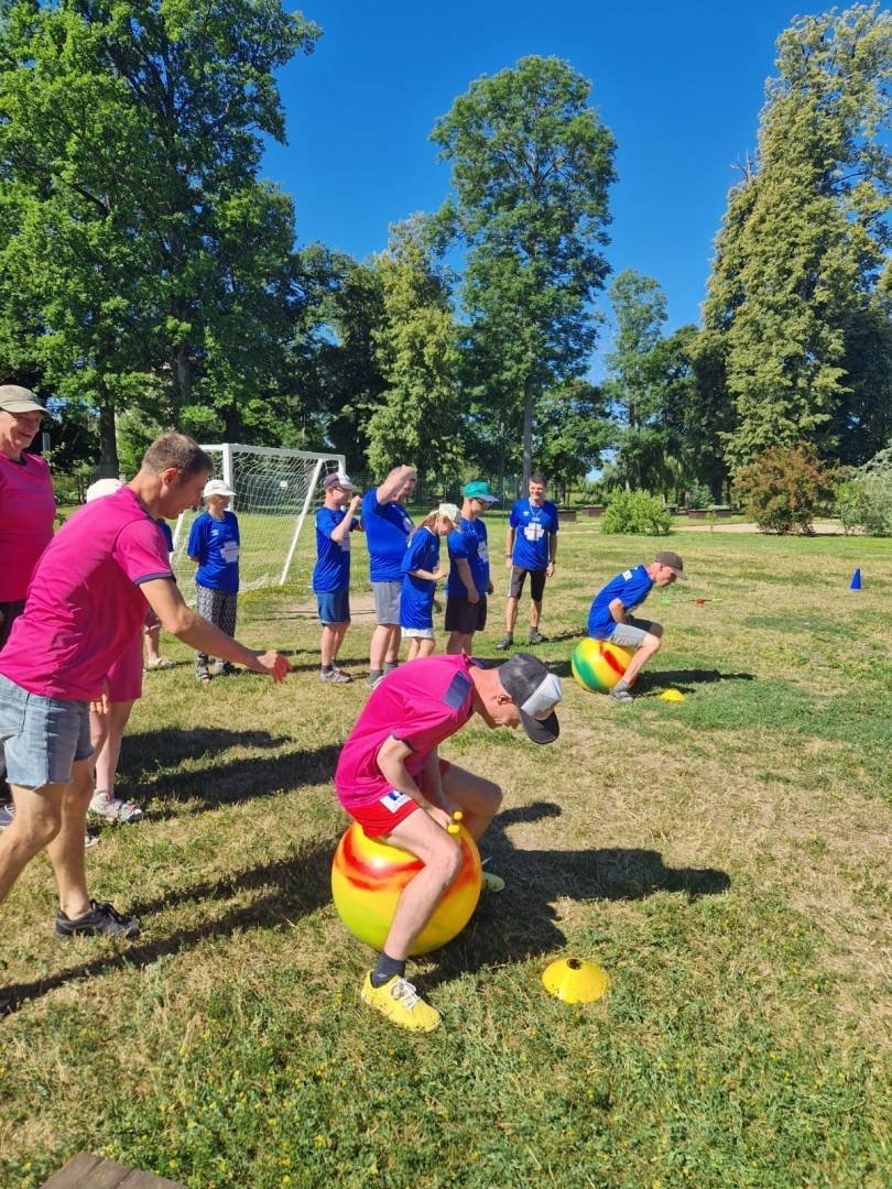 Klienti sportiskās aktivitātēs