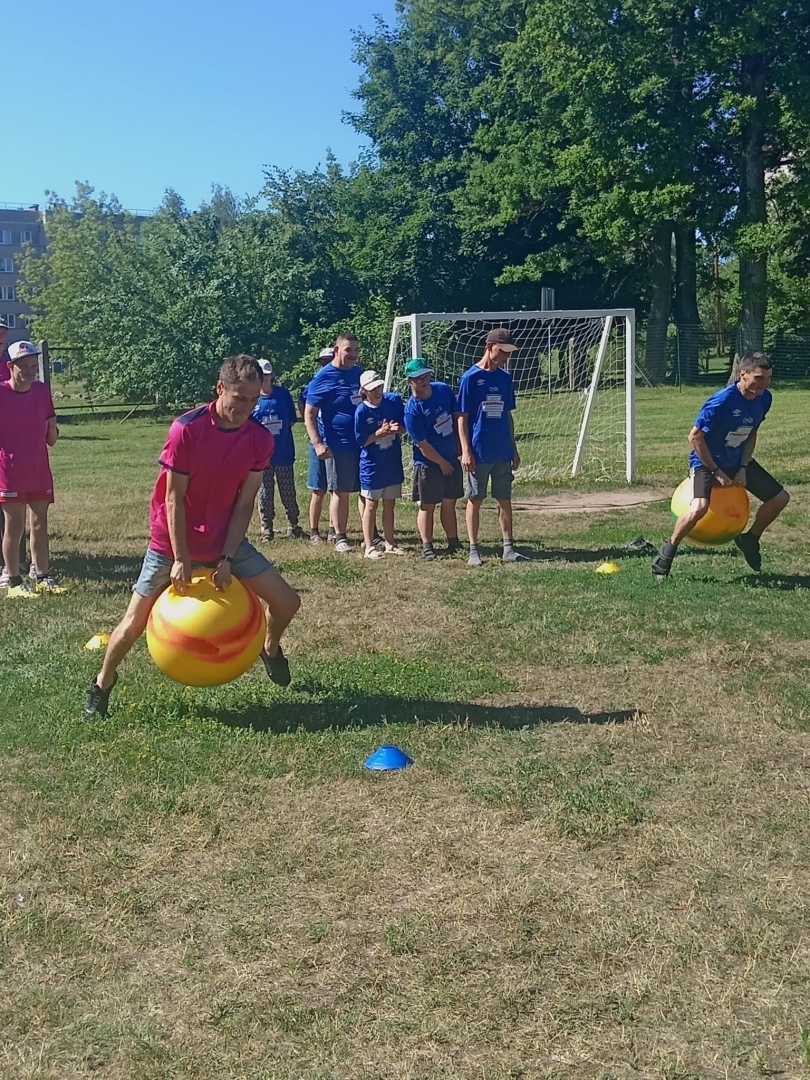 Klienti sportiskās aktivitātēs