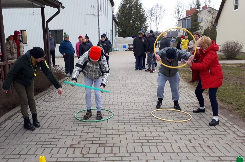 Klienti sportiskās aktivitātēs