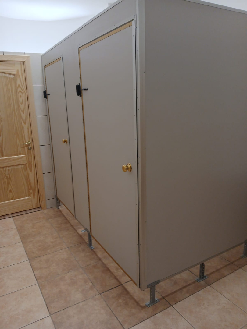 Filiāles telpas pēc remontdarbu veikšanas, tualete