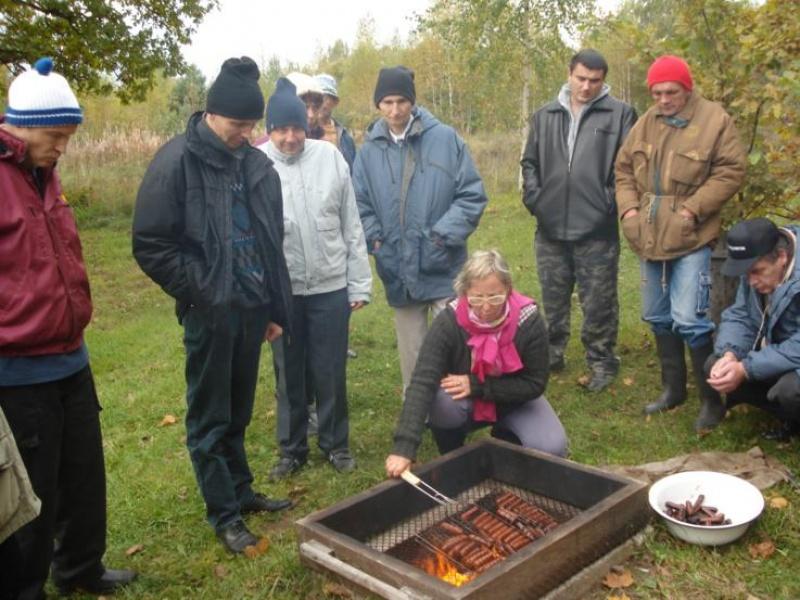 Desiņu cepšana