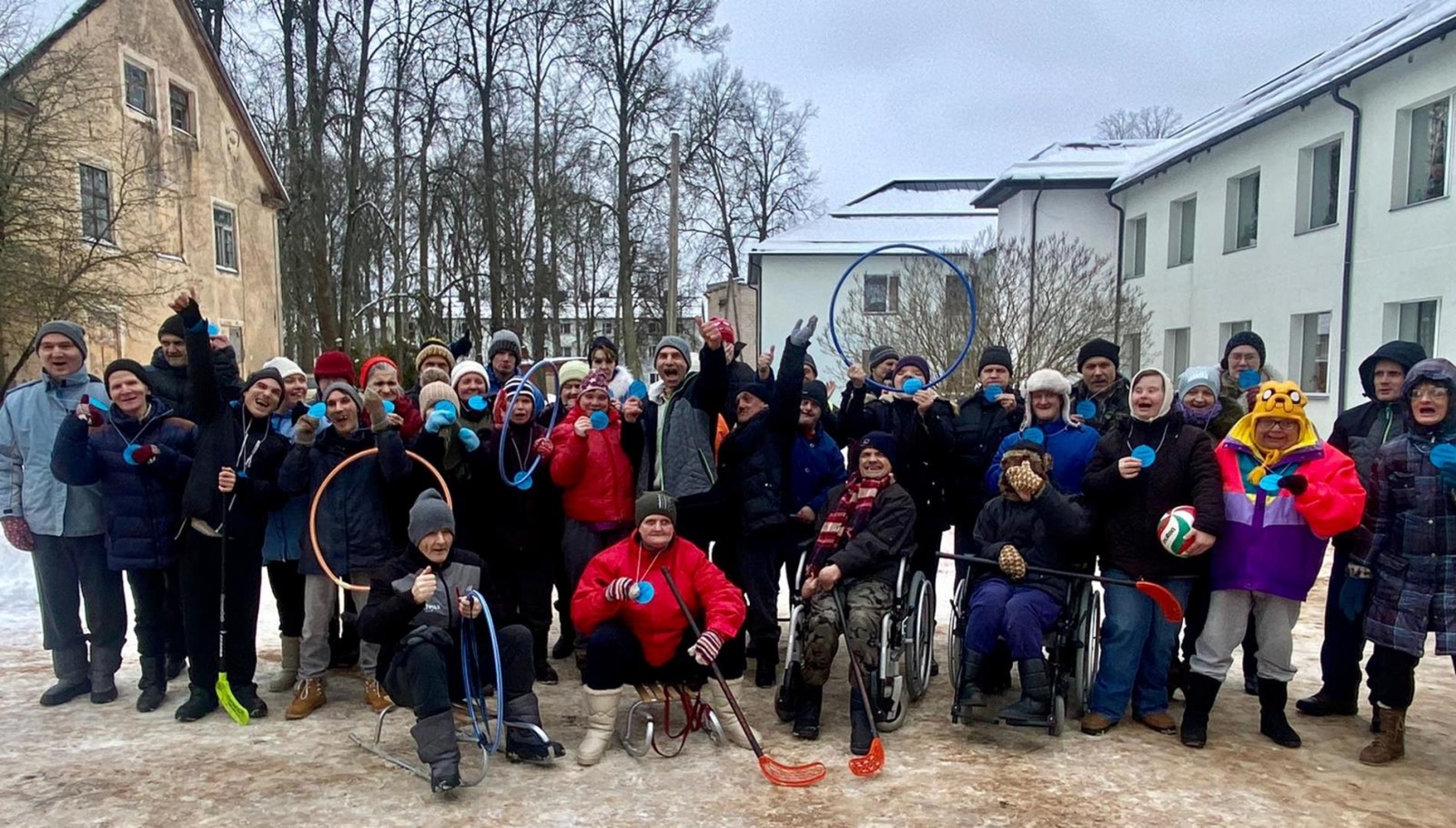 Klienti sportiskās aktivitātēs