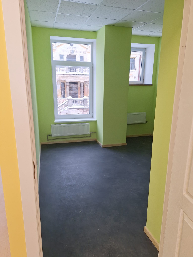 Filiāles telpas pēc veiktiem remontdarbiem