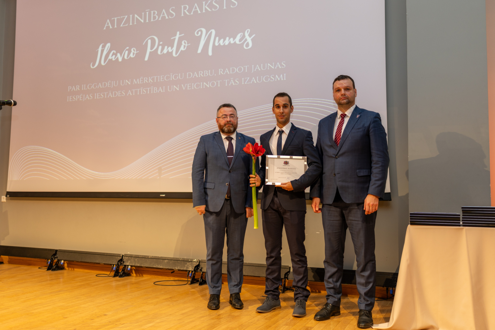 Labklājības ministrijas pārstāvji un VSAC "Latgale" darbinieki