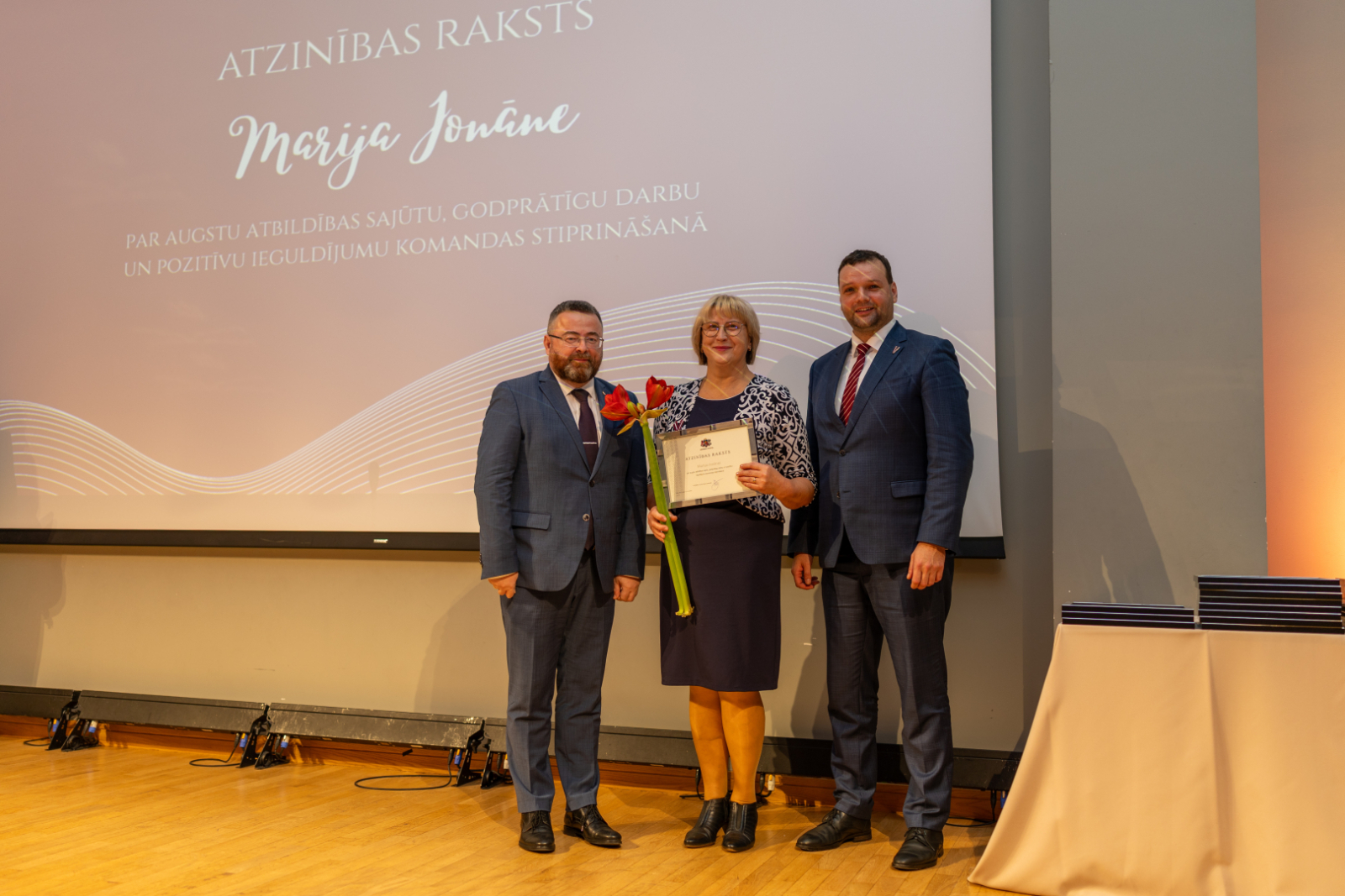 Labklājības ministrijas pārstāvji un VSAC "Latgale" darbinieki