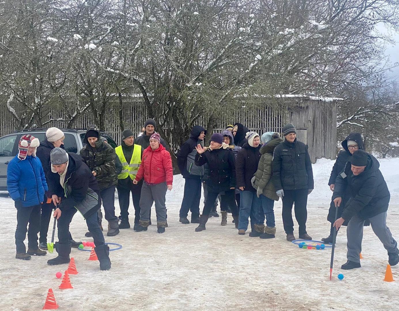 Klienti sportiskās aktivitātēs