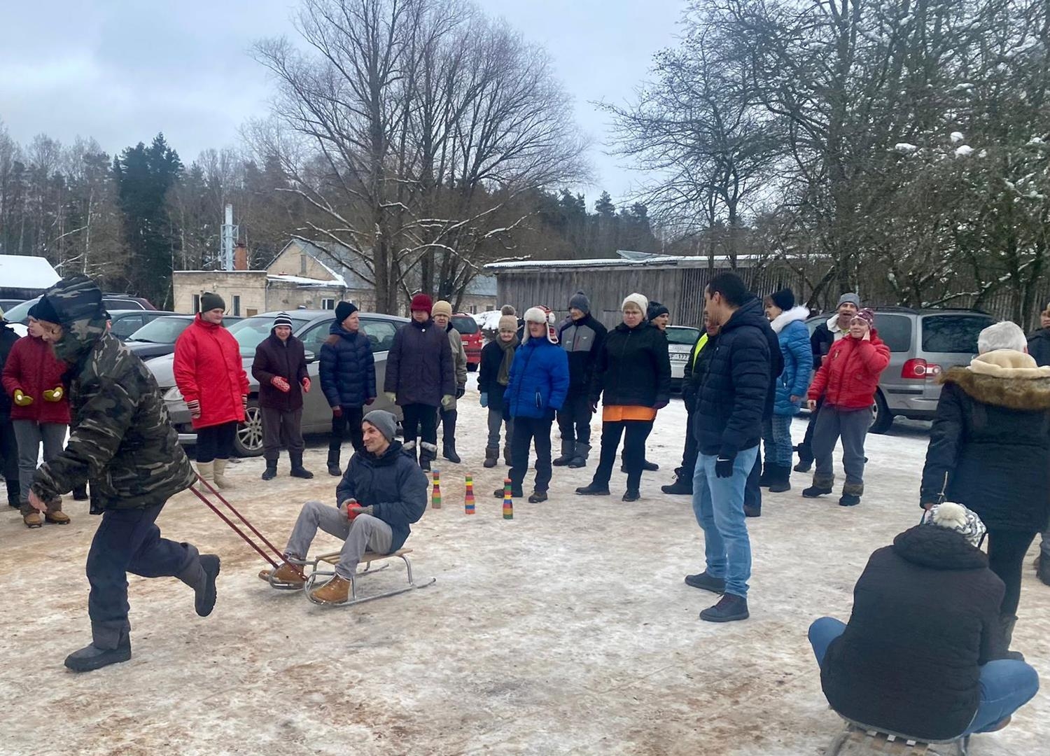 Klienti sportiskās aktivitātēs