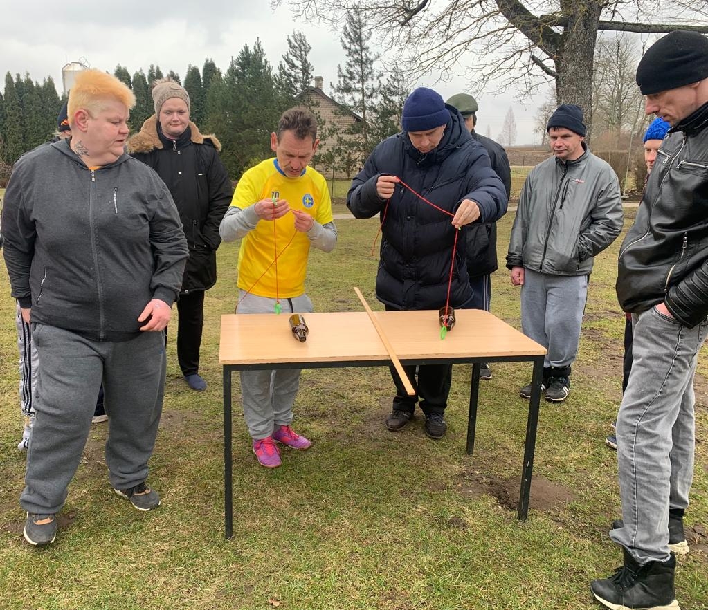 Klienti sportiskās aktivitātēs