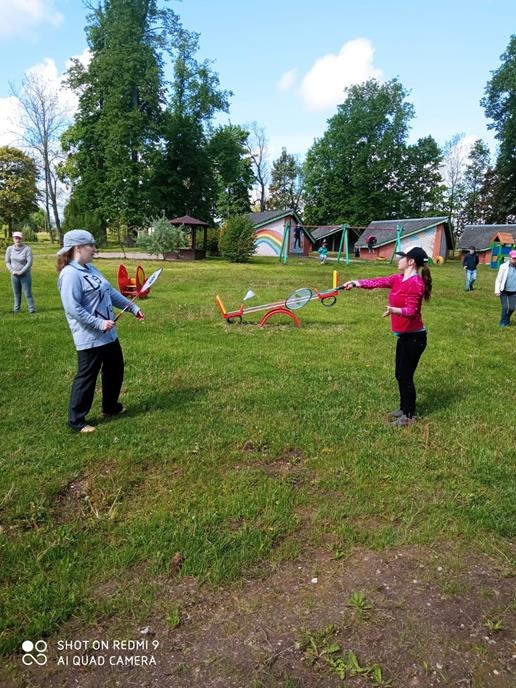 Filiāles "Kalkūni" klienti sporto