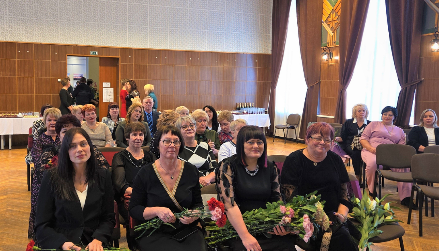 VSAC "Latgale" darbinieki svinīgā pasākumā